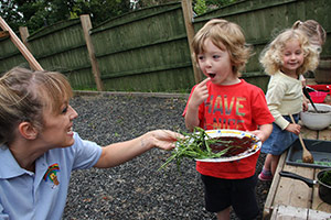 children playing